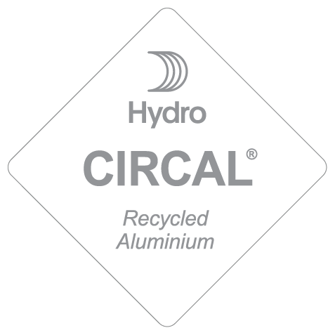 Logo Hydro CIRCAL - aluminium recyclé