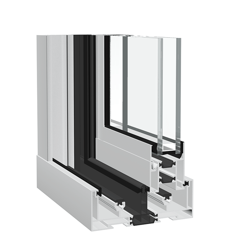 Aluminium window Dualslide Horizontal